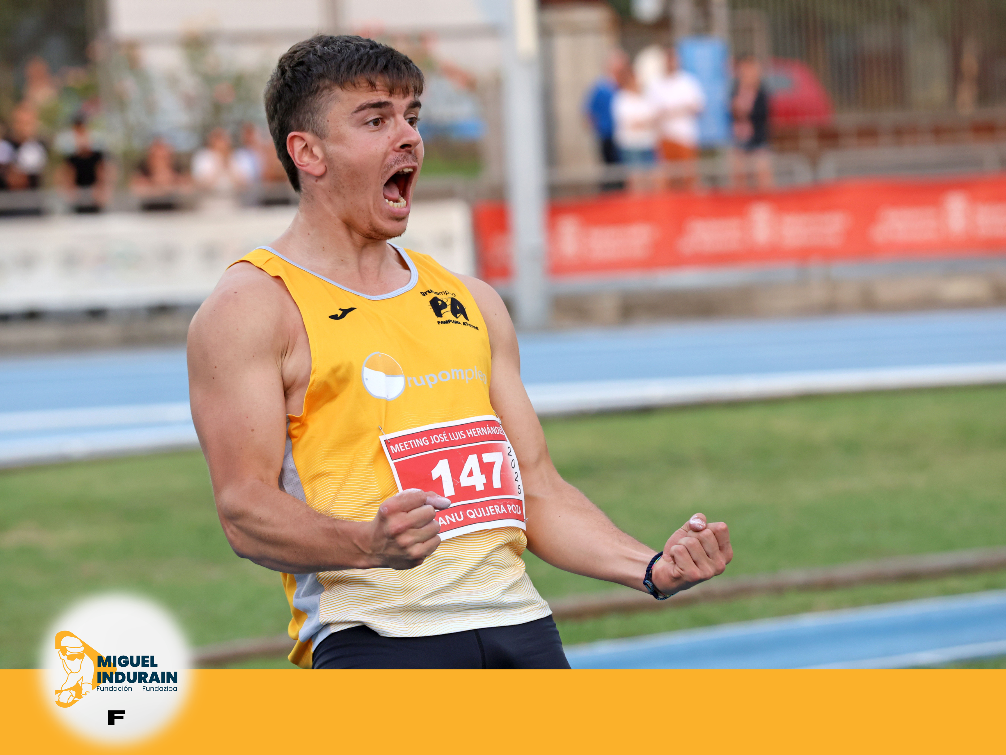 Manu Quijera, campe&oacute;n de Espa&ntilde;a de lanzamiento de jabalina